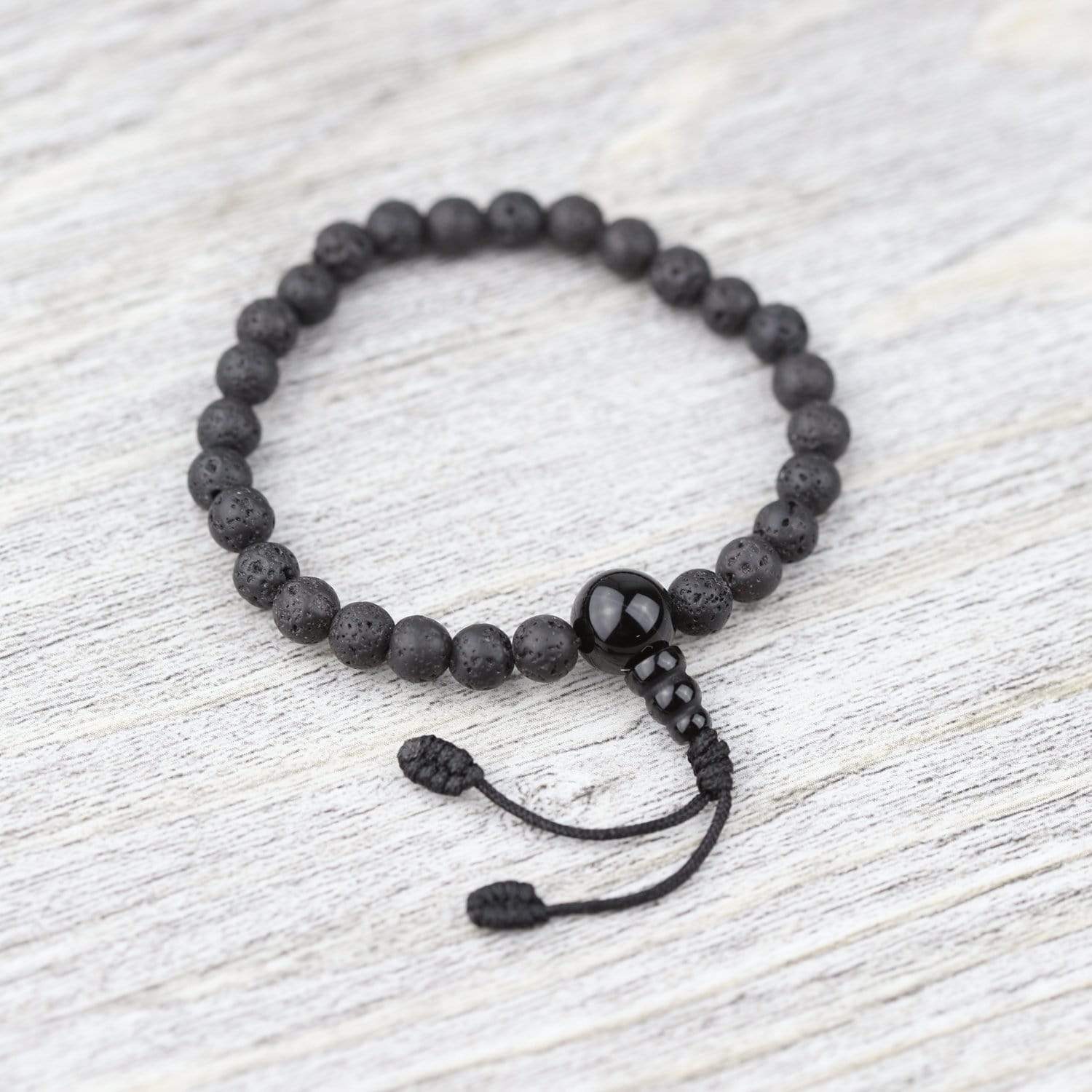 Wrist Malas Essential Lava Rock Wrist Mala