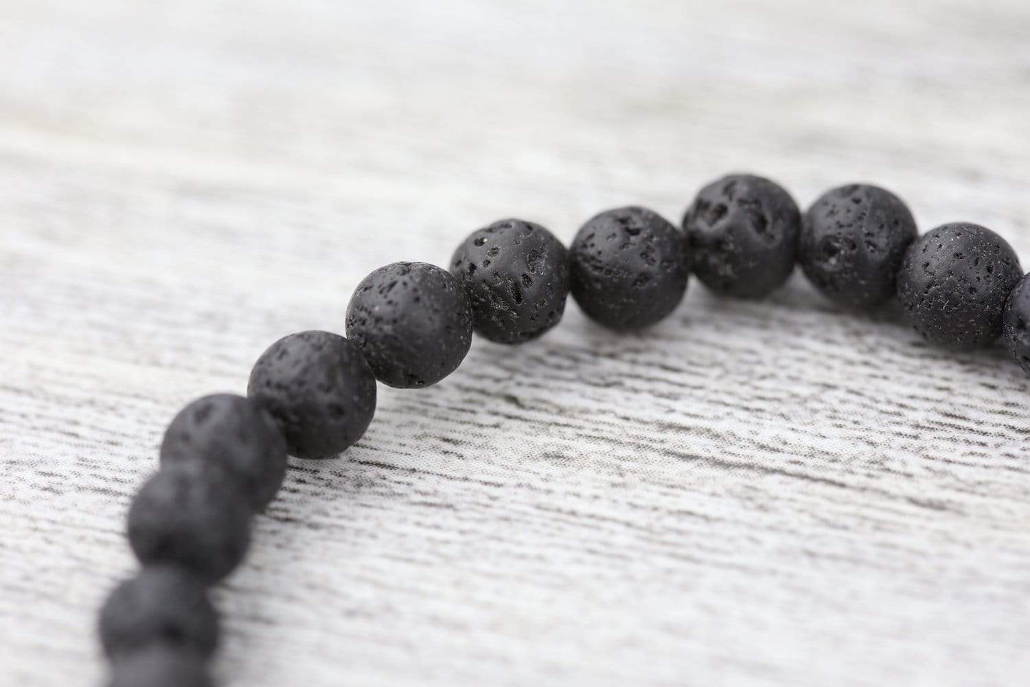 Wrist Malas Essential Lava Rock Wrist Mala