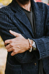 Wrist Malas Etched Carnelian Longevity Bracelet WM558