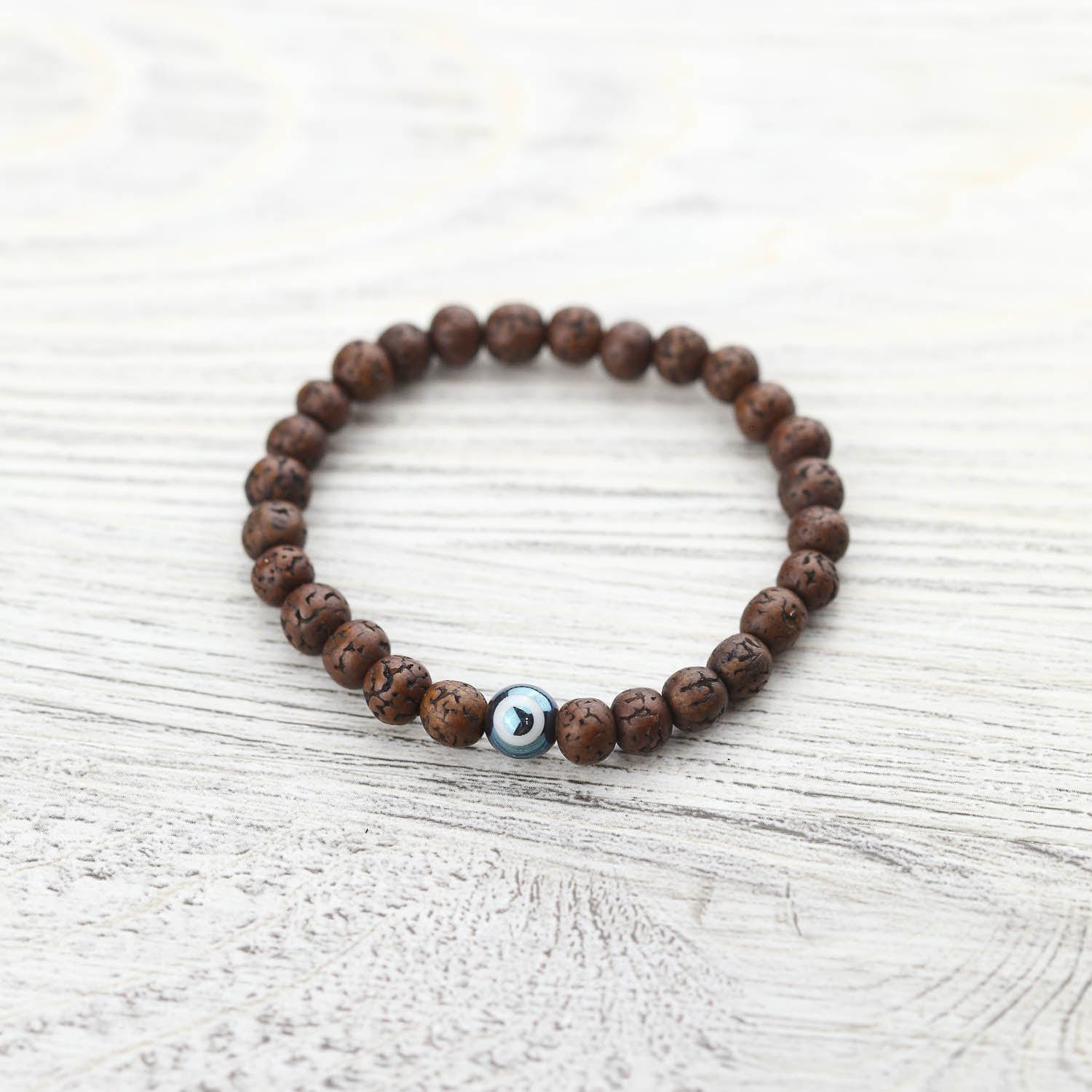 Wrist Malas Evil Eye Rudraksha Protection Bracelet