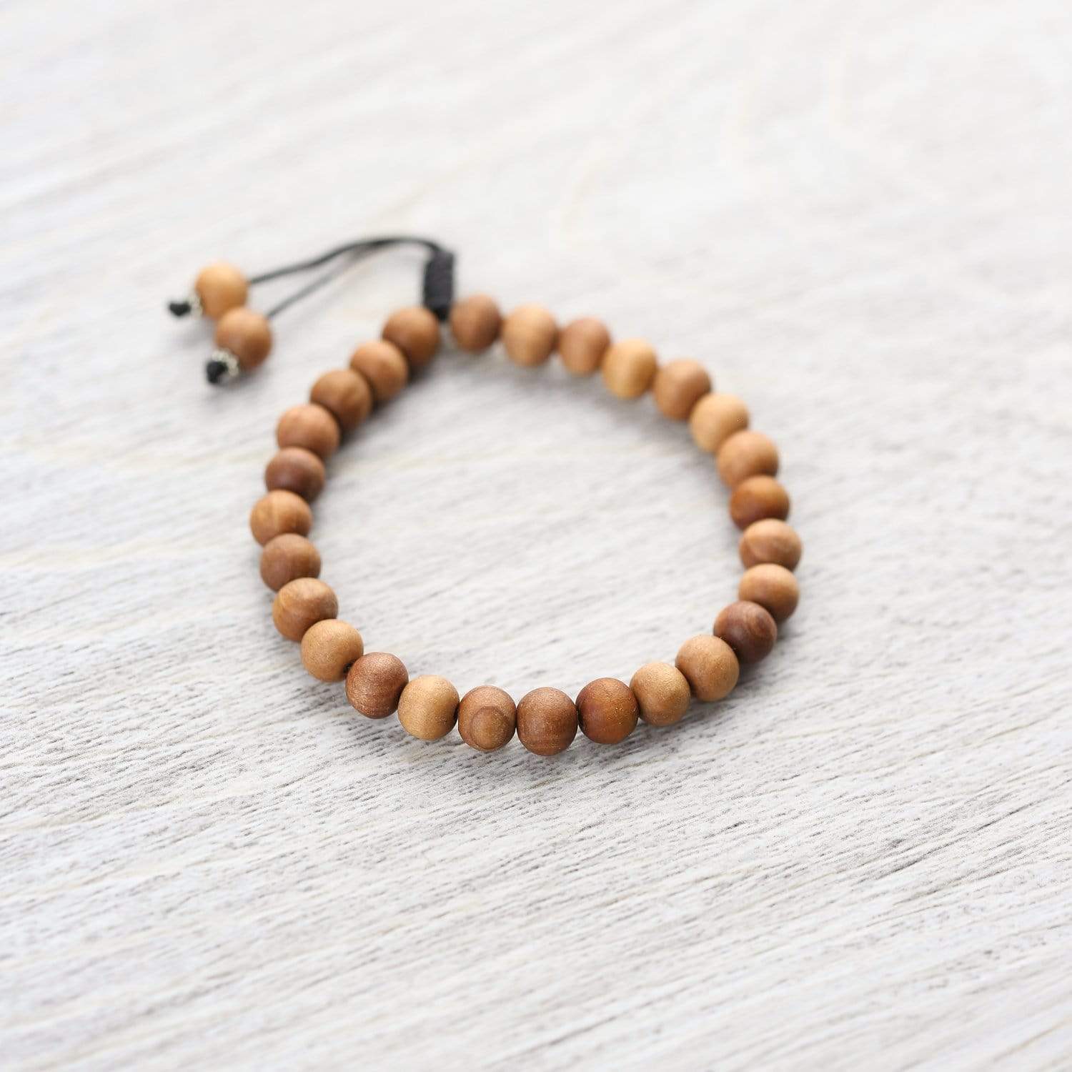 Wrist Malas Grounding Natural Wood Bracelet WM445