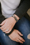Wrist Malas Labradorite & Moonstone Intuition Bracelet WM569
