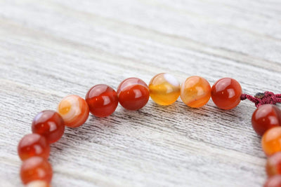 Wrist Malas Sardonyx Fire Wrist Mala WM505