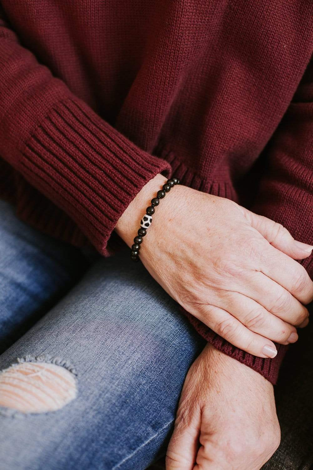 Wrist Malas Shungite Longevity Dzi Bracelet