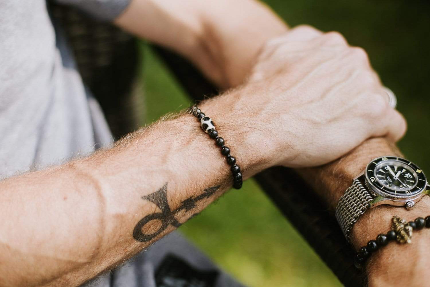Wrist Malas Shungite Longevity Dzi Bracelet