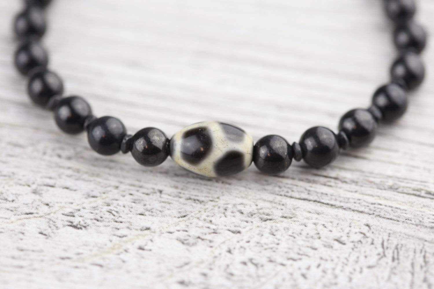 Wrist Malas Shungite Longevity Dzi Bracelet