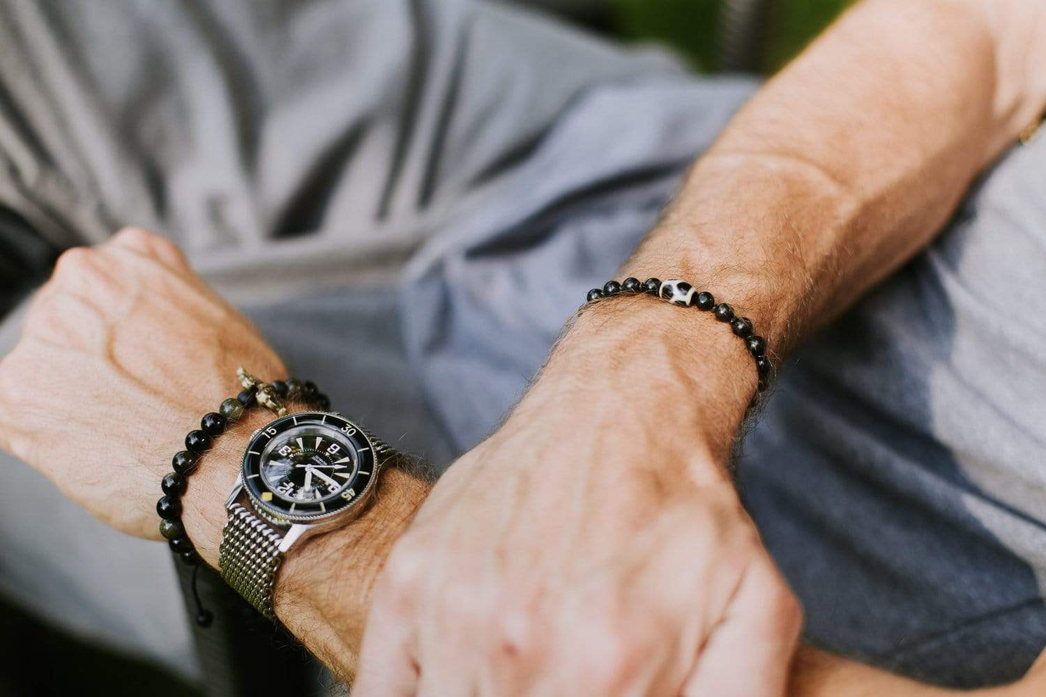 Wrist Malas Shungite Longevity Dzi Bracelet