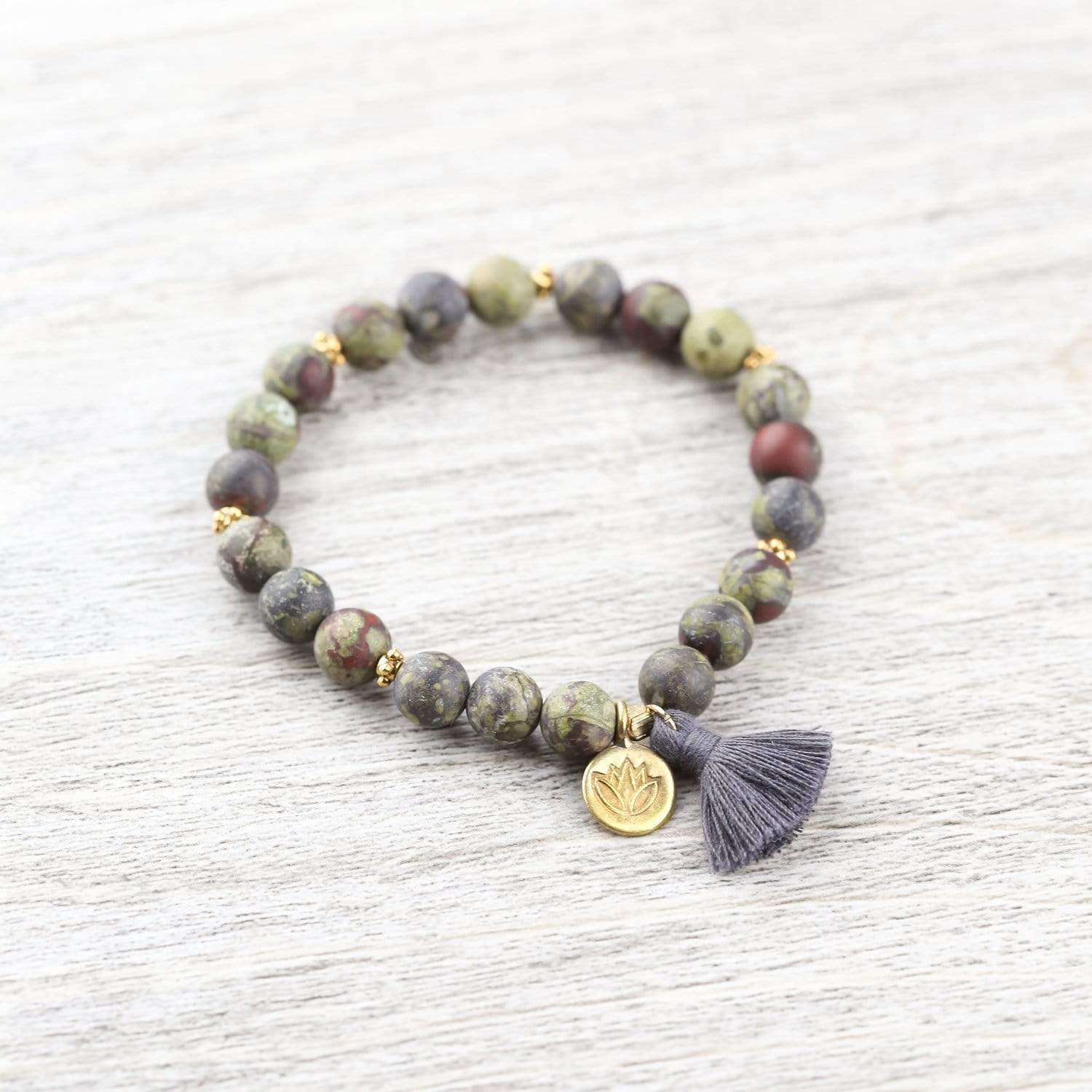 Wrist Malas Small Harmony Dragon's Blood Wrist Mala wm357.SM