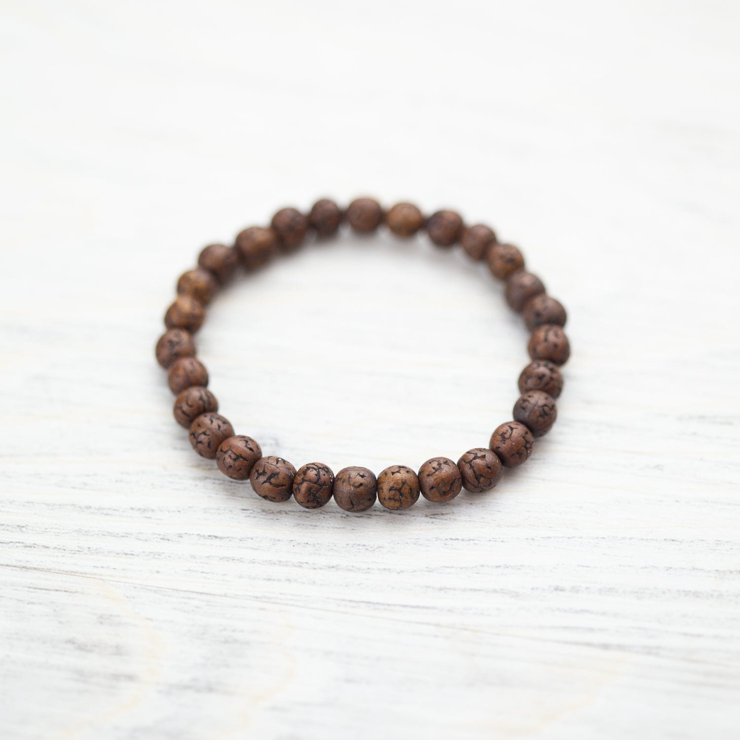 Wrist Malas Small Healing Rudraksha Seed Bracelet WM598.SM