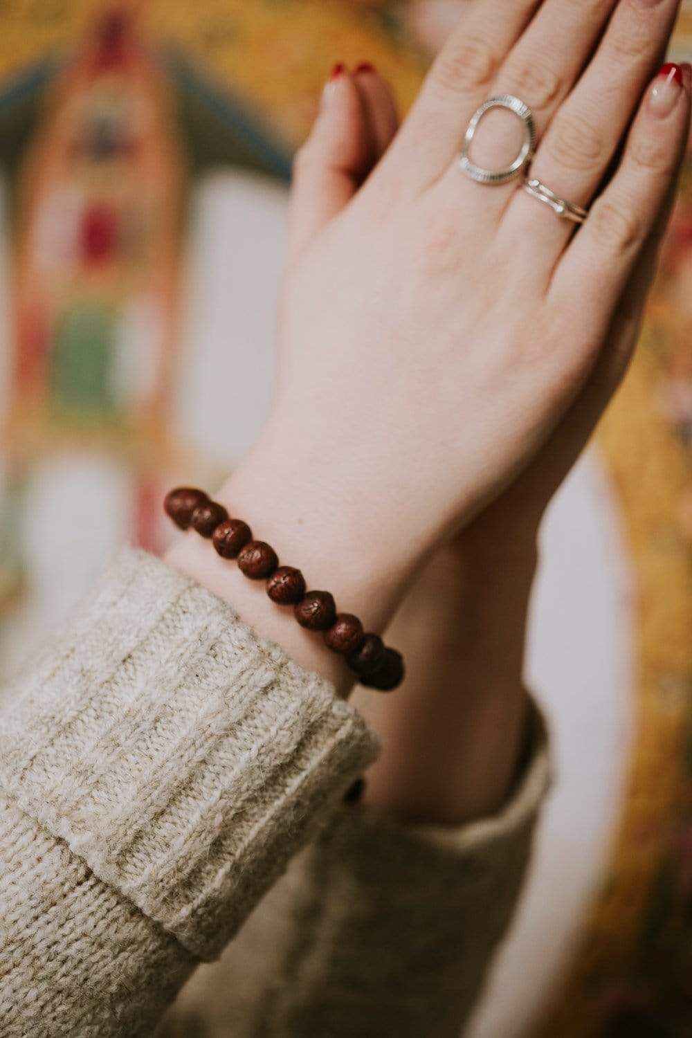 Wrist Malas True Antique Bodhi Wrist Mala WM559