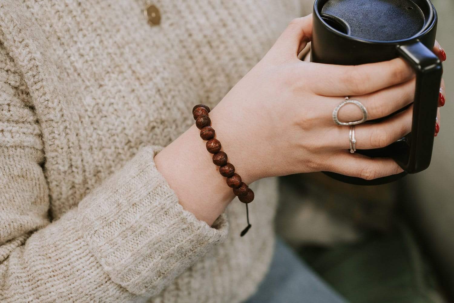 Wrist Malas True Antique Bodhi Wrist Mala WM559