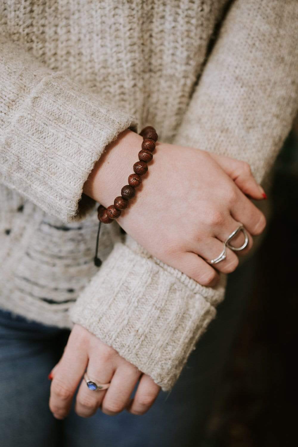 Wrist Malas True Antique Bodhi Wrist Mala WM559
