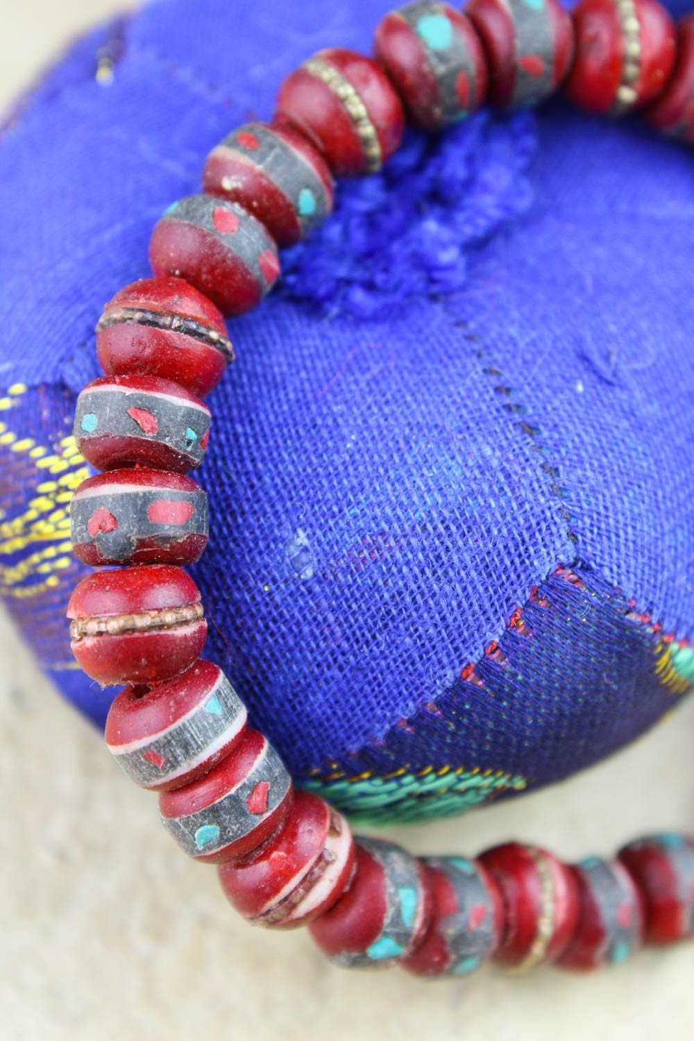 Wrist Malas Vintage Himalayan Wrist Mala WM432