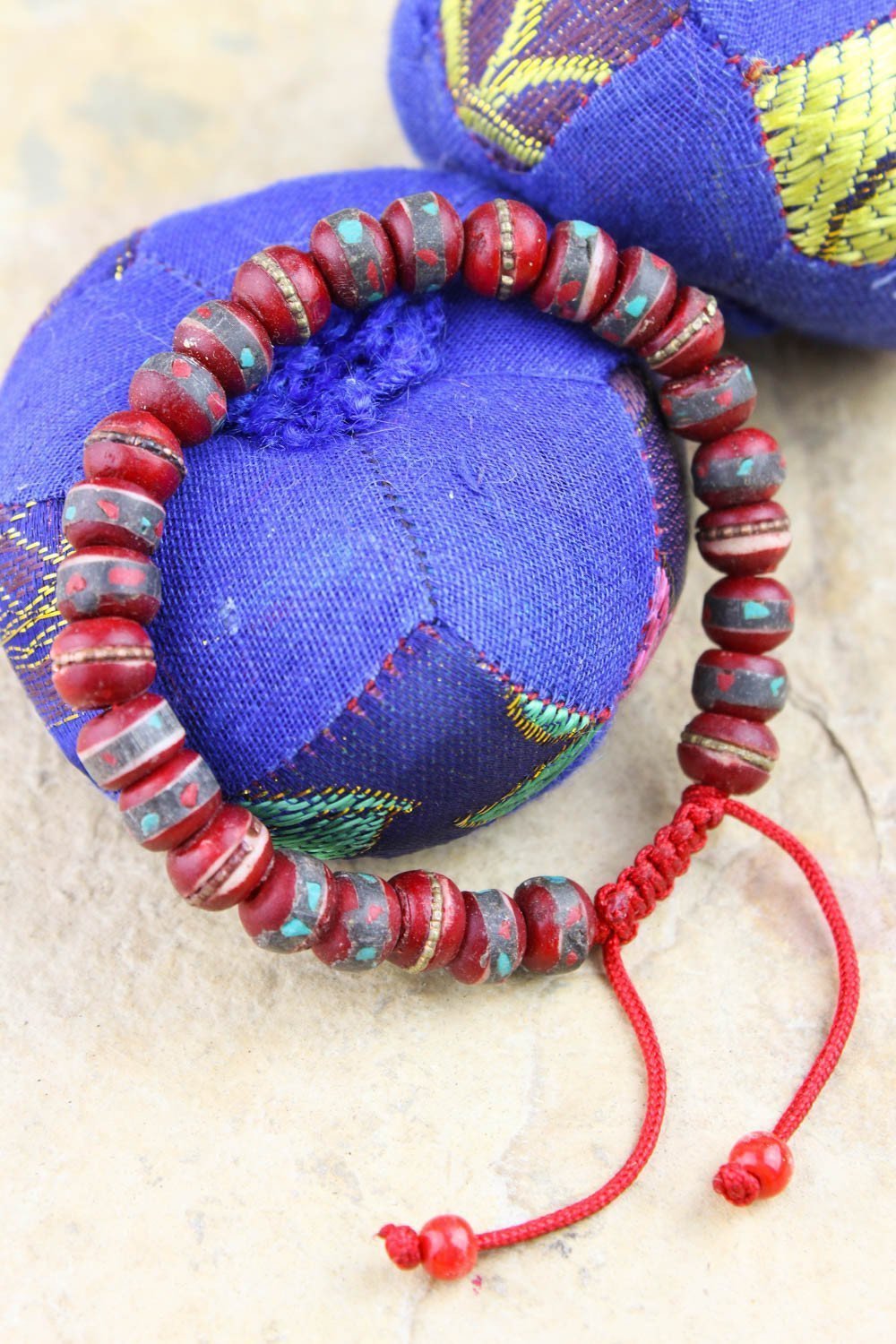 Wrist Malas Vintage Himalayan Wrist Mala WM432